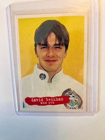 Panini Panini 1997 PFA complete stickerset David Beckham