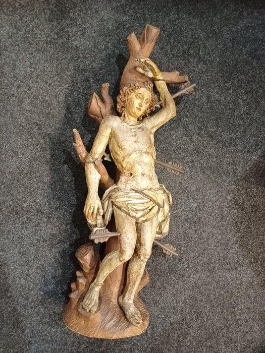 Artista Lombardo del secolo XVIII - San Sebastiano, Antiek en Kunst, Kunst | Niet-Westerse kunst