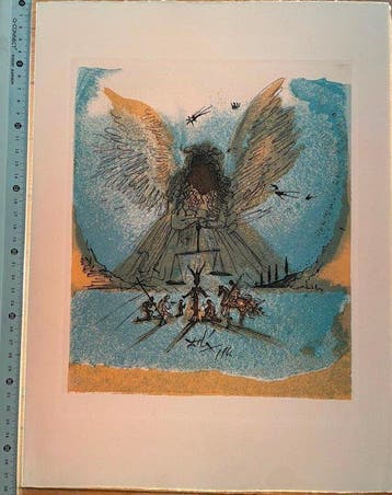 Salvador Dali (1904-1989) - Apothéose (Apoteosis) De la