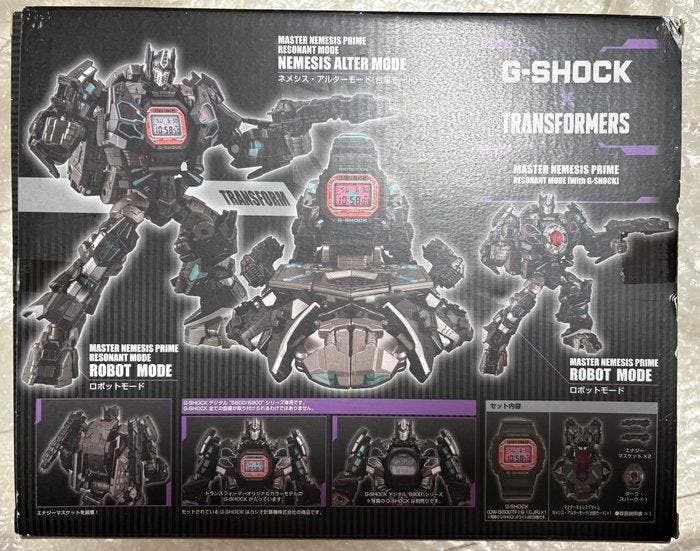 Takara Tomy - Action figure CASIO G-SHOCK × Transformers, Antiquités & Art, Antiquités | Autres Antiquités