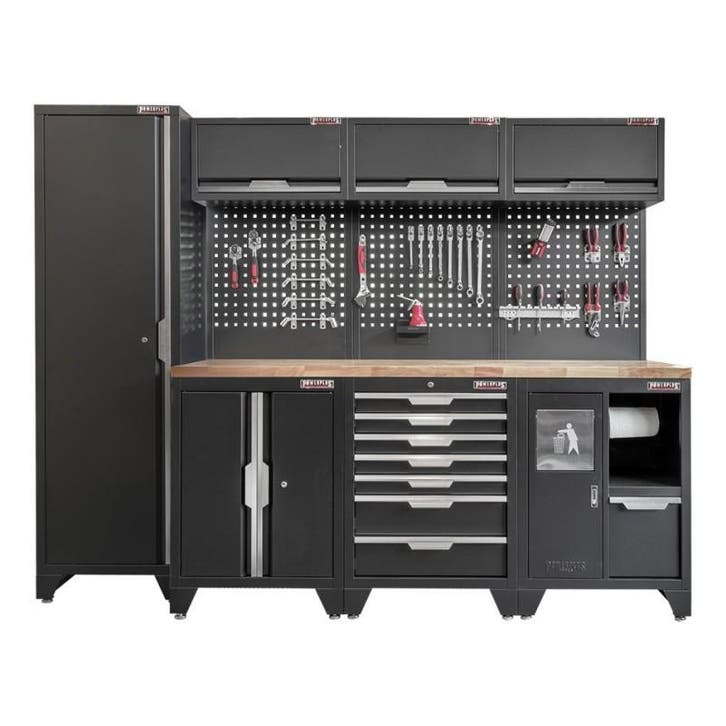 Gereedschapskasten set wandlengte 264 cm. tweedeurs lage, Bricolage & Construction, Établis, Enlèvement ou Envoi