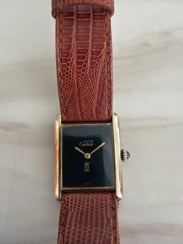 Cartier - Tank Must de Cartier - 6025 - Unisex - 1980-1989, Nieuw