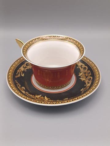 Rosenthal - Versace - Kop en schotel - Ikarus Medusa -