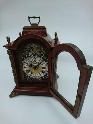 Horloge à bracket avec phases de lune - WUBA / Warmink -