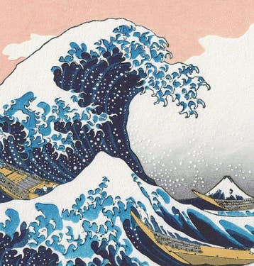 Under the Wave off Kanawaga - Katsushika Hokusai