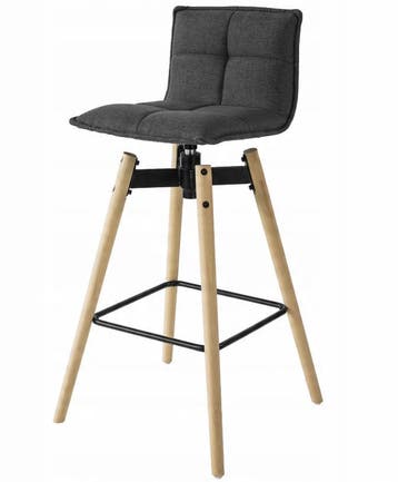2dekans | SoBuy Barkruk FST45-DG - 360 Graden Draaibaar - 48, Huis en Inrichting, Stoelen, Ophalen of Verzenden, Nieuw