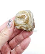 Water agaat - Enhydro Agaat (zie filmpje), Ophalen of Verzenden