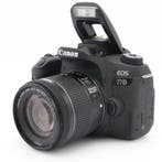 Canon EOS 77D + 18-55mm iS STM  F/3.5-5.6 | Occasion, Ophalen of Verzenden