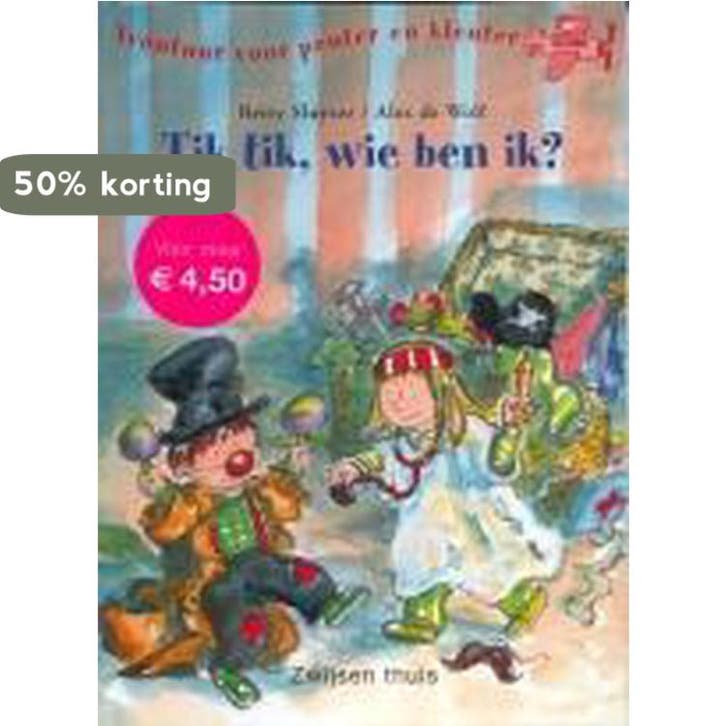 Tik tik, wie ben ik? / Avontuur voor peuter en kleuter, Boeken, Kinderboeken | Kleuters, Zo goed als nieuw, Verzenden