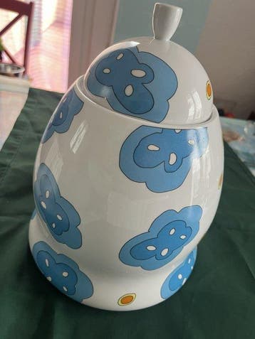 Alessi - Koektrommel - Keramiek, Porselein, Glazuur