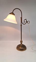 Lamp - Messing, Glas