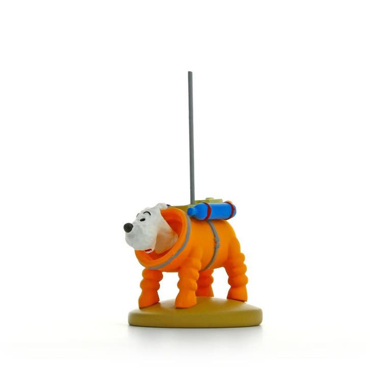 Kuifje Beeldje Bobbie als Kosmonaut 9 cm, Verzamelen, Stripfiguren, Nieuw, Ophalen of Verzenden