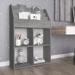 vidaXL Kindertijdschriftenrek 71x30x114 cm bewerkt hout, Huis en Inrichting, Woonaccessoires | Krantenbakken en Lectuurbakken