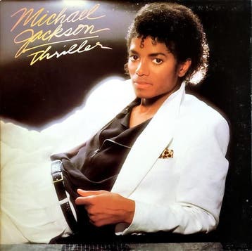 Michael Jackson - Thriller (LP 1982) CBS Promo Only Sticker, Verzenden, Zo goed als nieuw