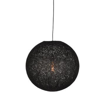 Hanglamp Twist | Zwart | Vlas | M LABEL51, Verzenden, Nieuw in verpakking