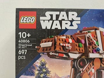 Lego Set - 40806 - Star Wars - Gingerbread AT-AT (NO, Nieuw