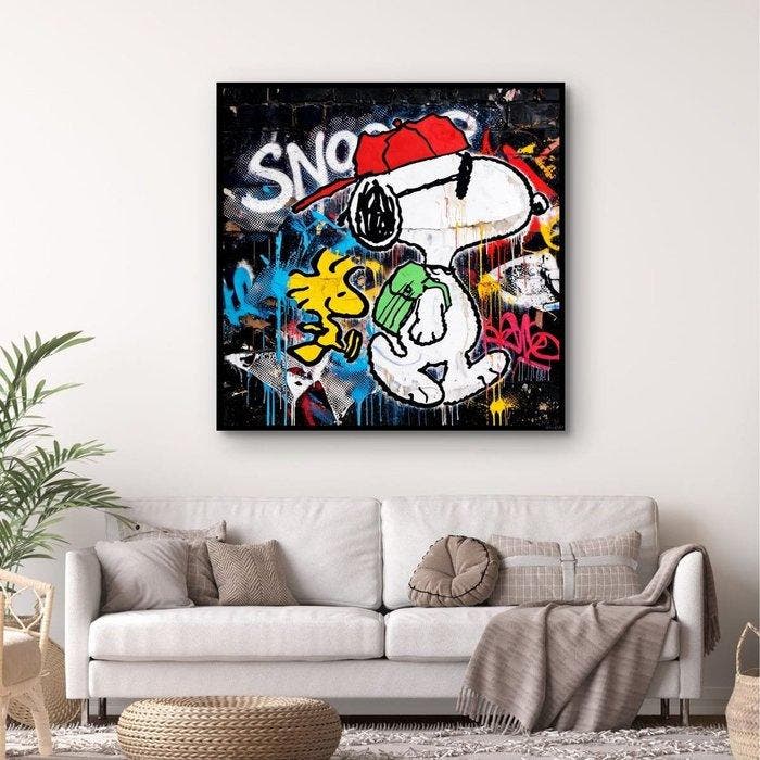 Urban3DArt (1971) - Snoopy casquette Limited Edition, Antiek en Kunst, Kunst | Designobjecten