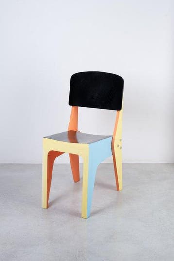 Chaise - Bois, Peinture