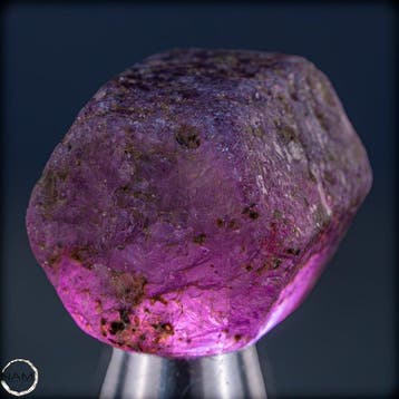 Natuurlijke zeldzame Padparadscha-saffier – Ruw kristal met