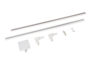 Lucide TRACK - 1-fase railsysteem 2 meter starterset wit, Verzenden, Nieuw, Metaal