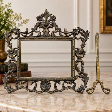Cadre - Laiton - Rococo réinventé orné