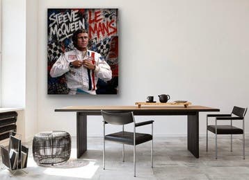 Eric Brumette - LE MANS BY STEEVE McQUEEN - Toile L -