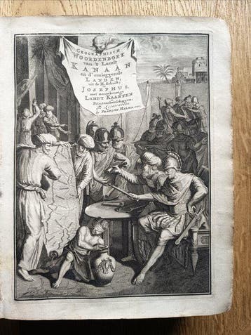 François Halma / Johannes de Klerk - [Judaica with maps], Antiek en Kunst