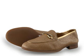Unisa Loafers in maat 42 Bruin, Kleding | Dames, Bruin, Verzenden, Overige typen, Zo goed als nieuw