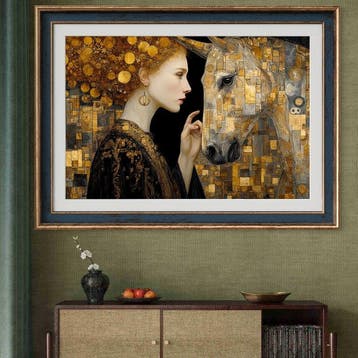 Mrs Art Prime - Say Yes to Heaven in Gustav Klimt Style #3
