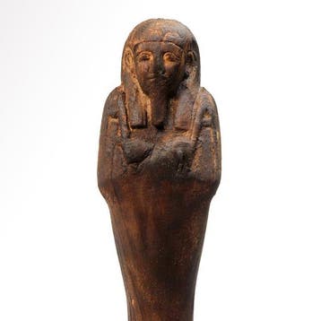 Oud-Egyptisch Hout Shabti