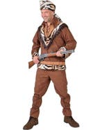 David Crocket kostuum voor mannen, Ophalen of Verzenden, Nieuw