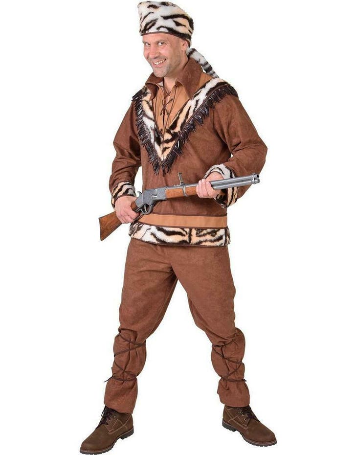 David Crocket kostuum voor mannen, Hobby & Loisirs créatifs, Articles de fête, Enlèvement ou Envoi