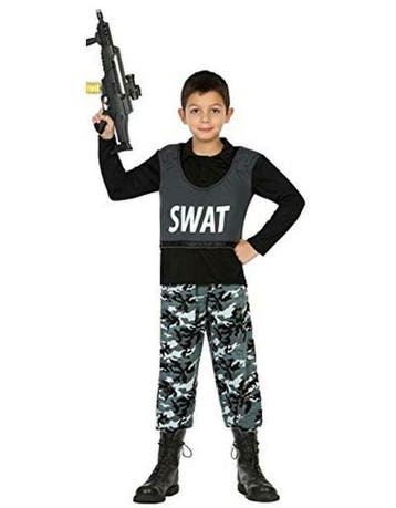 SWAT politie verkleed kostuum voor kids, Ophalen of Verzenden, Nieuw