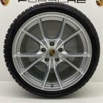 Porsche 991.2  20inch Carrera S IV zilver met banden 8MM, Ophalen, Gebruikt, Banden en Velgen, 305 mm