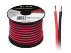 2 x 4.00 mm zwart/rood op rol 25 meter 2-aderige kabel, Doe-het-zelf en Bouw, Elektriciteit en Kabels, Verzenden, Nieuw, Kabel of Snoer