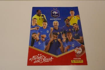 2023 Panini FIERS DETRE BLEUS - 1 Empty album + complete, Nieuw
