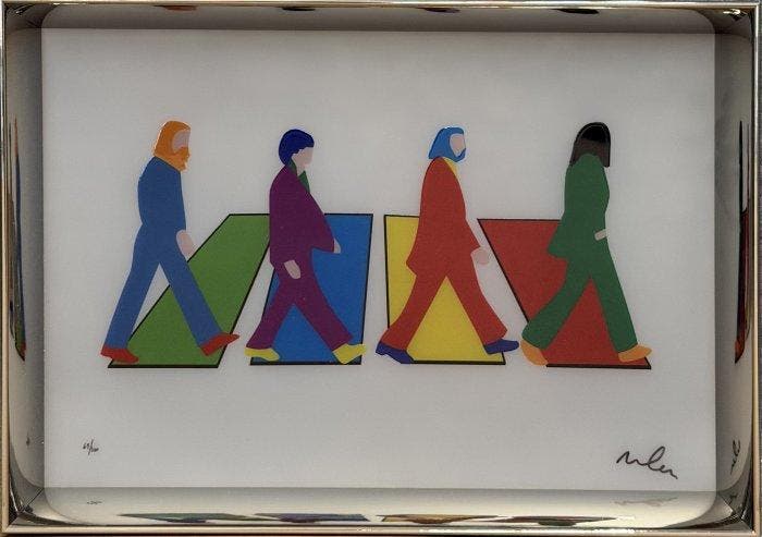 Marco Lodola (1955) - Abbey road, Antiek en Kunst, Antiek | Overige Antiek