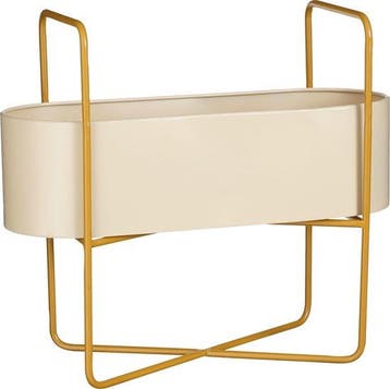 2dekans | Mica Decorations Shandy Staande Plantenbak - L54 x, Tuin en Terras, Ophalen of Verzenden, Nieuw