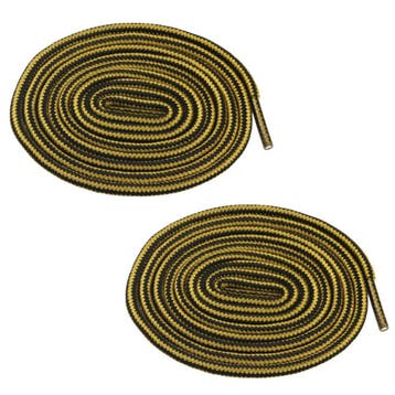 Fako Fashion - Schoenveters - Rond - Gevlochten Mix -  5mm -, Verzenden, Nieuw