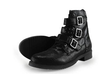 Muyters Biker boots Meisjes in maat 37 Zwart, Verzenden, Jongen of Meisje, Schoenen, Zo goed als nieuw