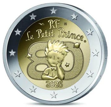 Frankrijk. 2 Euro 2026 Le Petit Prince Proof (Zonder