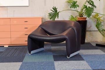 Artifort - Pierre Paulin - Fauteuil - Groovy - Leder