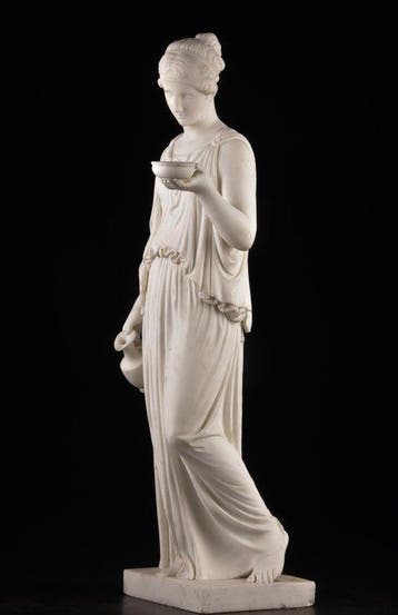 Hebe, naar Bertel Thorvaldsen - sculptuur, Hebe, de Griekse