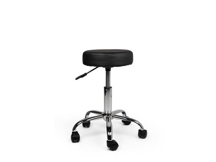 Tabouret Zwart - Lage uitvoering, Maison & Meubles, Tabourets