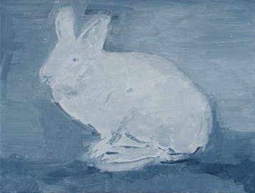Matthieu van Riel - Rabbit, Antiek en Kunst