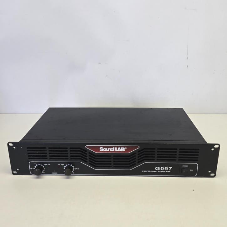 SoundLab G097 PA Versterker 90W | Gebruikt, TV, Hi-fi & Vidéo, Amplificateurs & Ampli-syntoniseurs, Enlèvement ou Envoi