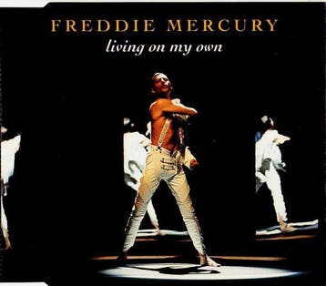 Freddie Mercury - Living On My Own, Verzenden, Gebruikt