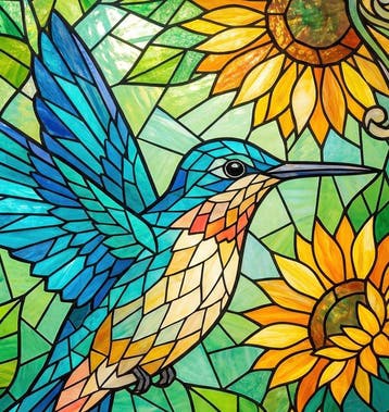 Kleury.art - [XL Canvas] The Sunflower Prism” by Kleury.art