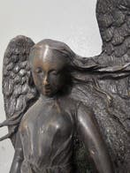 Dumaige - Reliëf, un ange en bronze - 41 cm - Brons