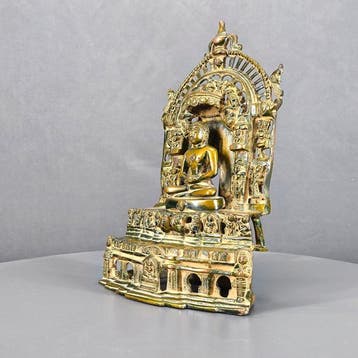 India - Jain koperlegering, waarschijnlijk messing Groot